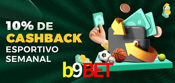10% de bônus de cashback na b9bet
